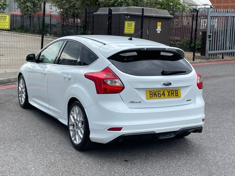 Ford Focus 1.0T Ecoboost Zetec S BK64XRB White #4