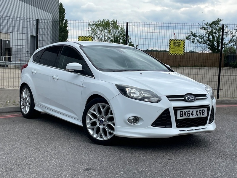 Ford Focus 1.0T Ecoboost Zetec S BK64XRB White #3