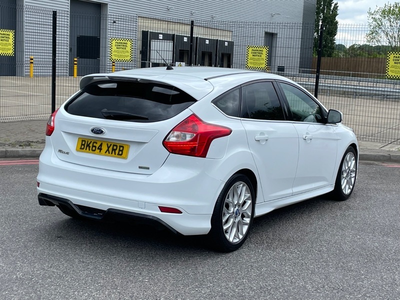 Ford Focus 1.0T Ecoboost Zetec S BK64XRB White #2