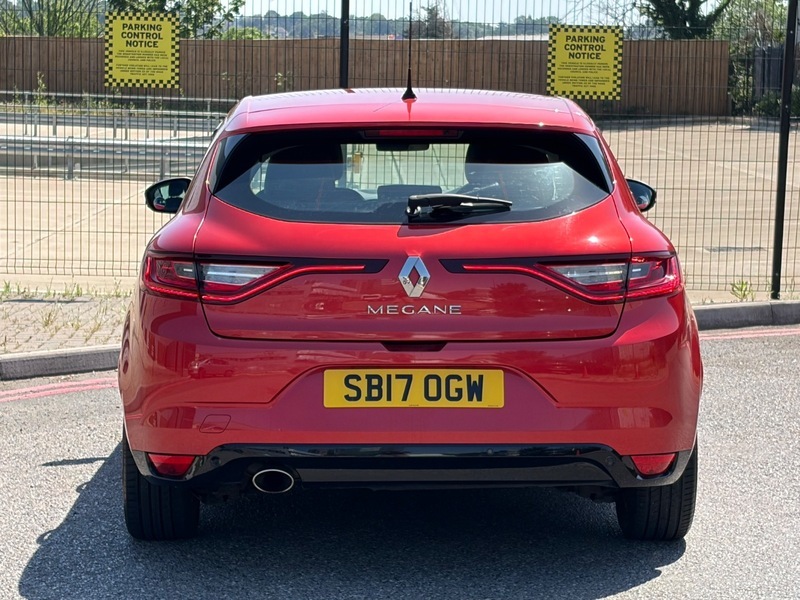 Renault Megane 1.5 Dci Dynamique Nav SB17OGW Red #6