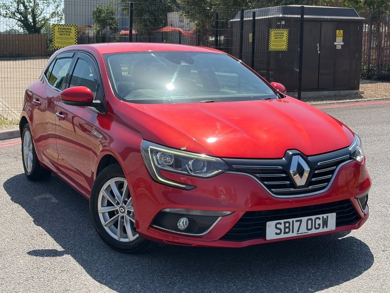 Renault Megane 1.5 Dci Dynamique Nav SB17OGW Red #3