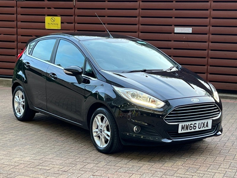 Ford Fiesta 1.0T Ecoboost Zetec Hatchback MW66UXA Black #5