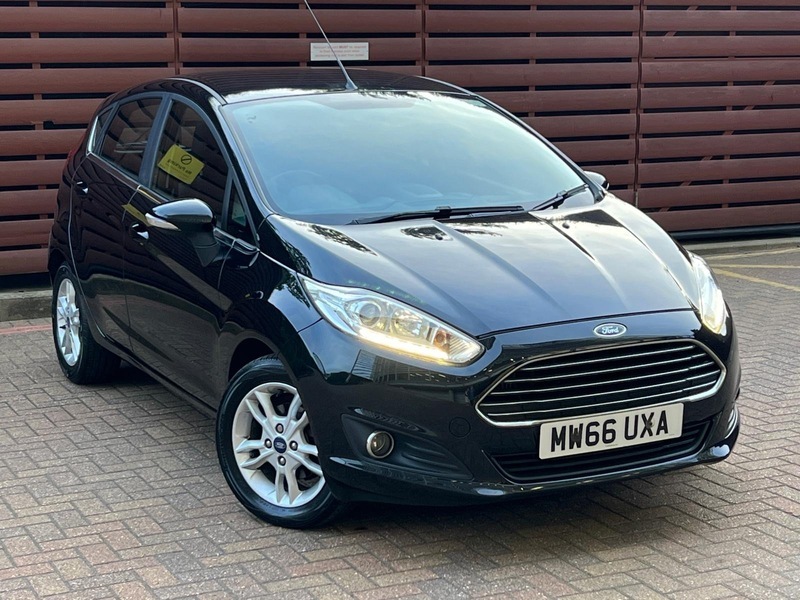 Ford Fiesta 1.0T Ecoboost Zetec Hatchback MW66UXA Black #3