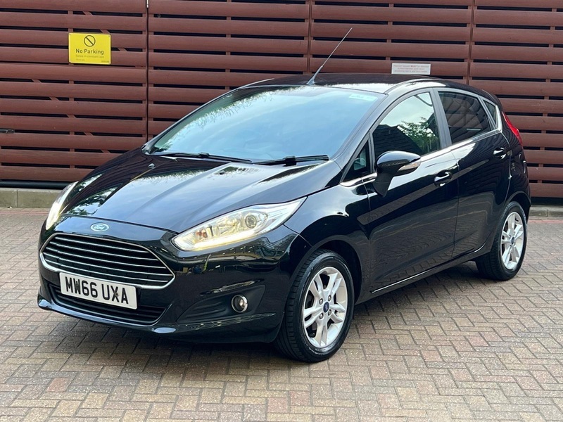 Ford Fiesta 1.0T Ecoboost Zetec Hatchback MW66UXA Black #6