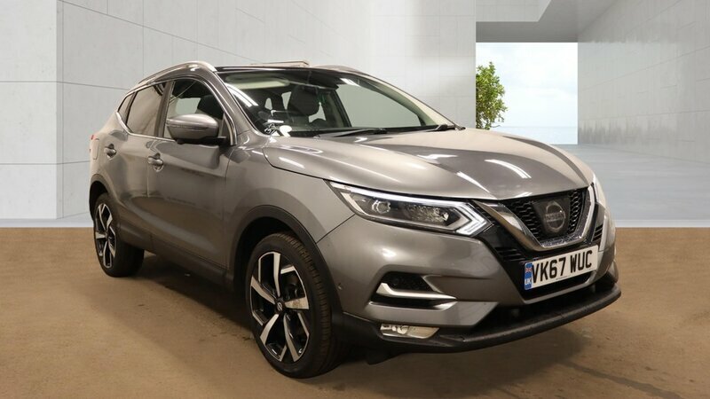 Nissan Qashqai 1.5-Qashqai-tekna-dci-5dr BV14XMC White #4