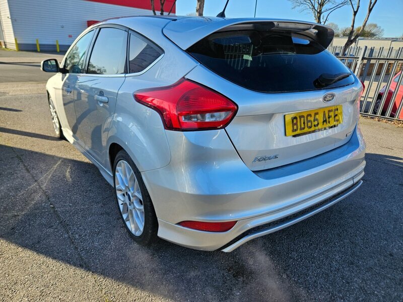 Ford Focus 1.0-Focus-zetec-s-5dr BF65XUX Blue #5