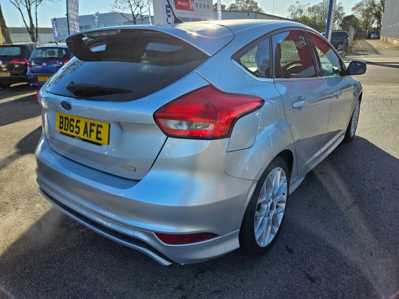 Ford Focus 1.0-Focus-zetec-s-5dr BF65XUX Blue #2