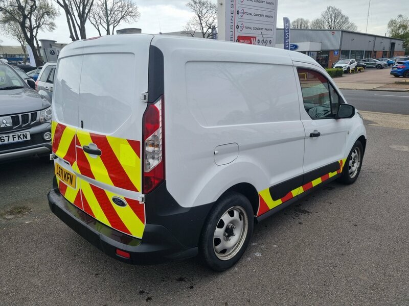 Ford Transit Connect 1.5-Transit-connect-200-base-tdci-0dr LS71KFN White #5