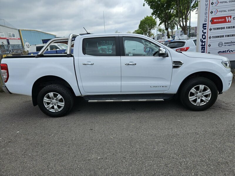 Ford Ranger 2.0-ranger-limited-edition-ecoblue-4x4-auto-0dr YR70MJF White #4