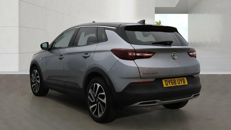 Vauxhall Grandland X 1.2-Grandland-x-elite-nav-t-ss-5dr DY68UYB Grey #3