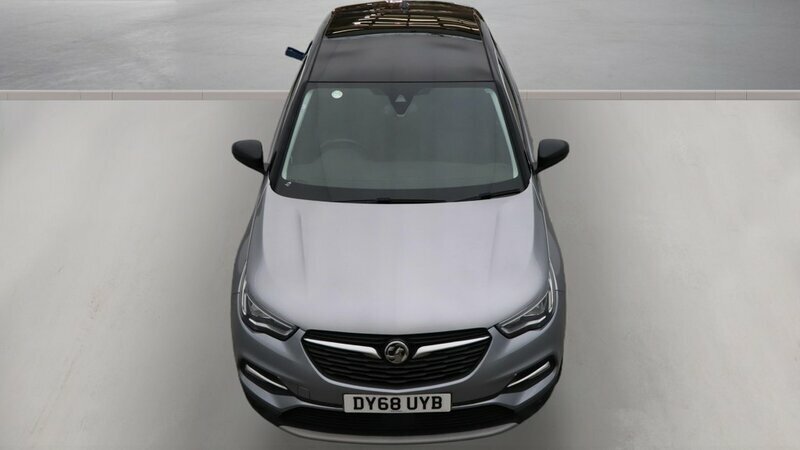 Vauxhall Grandland X 1.2-Grandland-x-elite-nav-t-ss-5dr DY68UYB Grey #5
