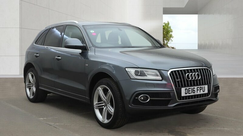 Audi Q5 2.0-q5-s-line-tdi-quattro-auto-5dr DE16FPU Grey #4