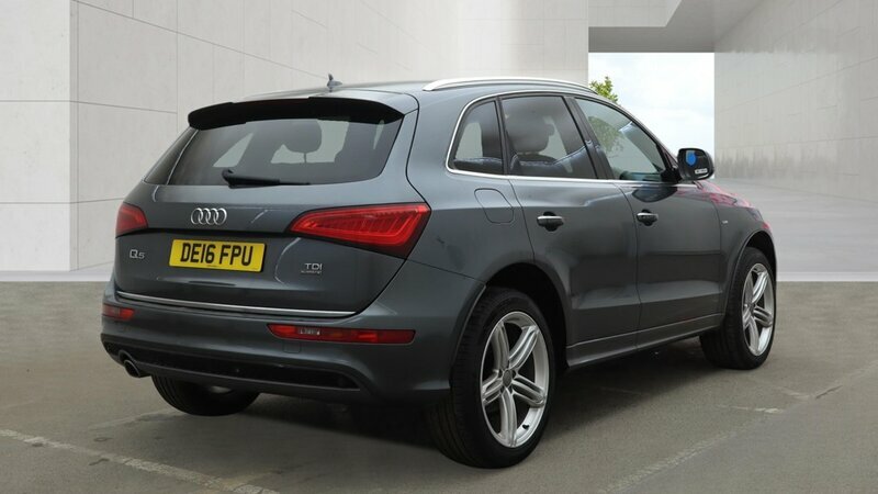 Audi Q5 2.0-q5-s-line-tdi-quattro-auto-5dr DE16FPU Grey #5