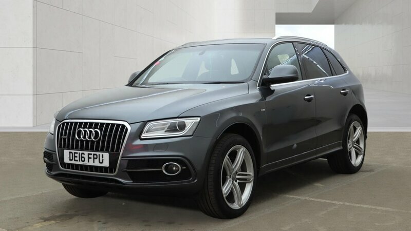 Audi Q5 2.0-q5-s-line-tdi-quattro-auto-5dr Grey