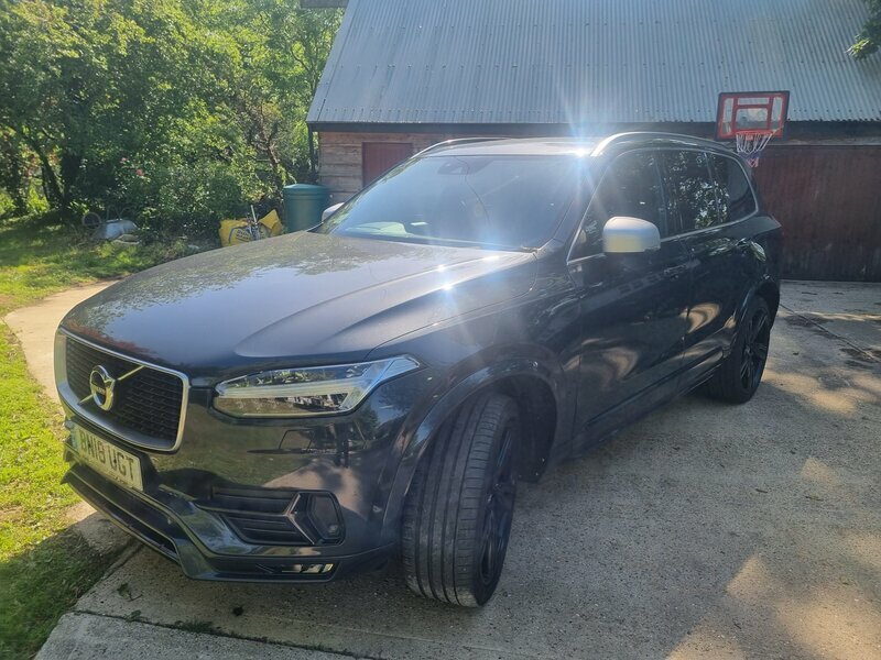 Volvo XC90 2.0-xc90-r-design-pro-d5-powerpulse-awd-auto-5dr BN18UGT Grey #4