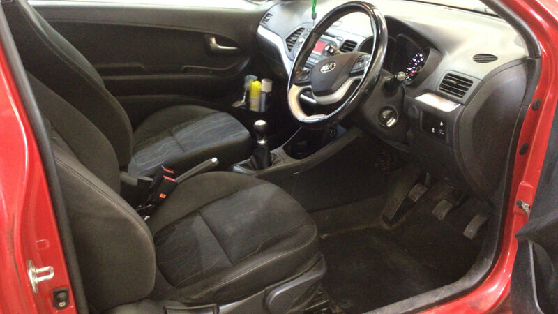 Kia Picanto 1.0-Picanto-vr7-3dr NU64KLM Red #3