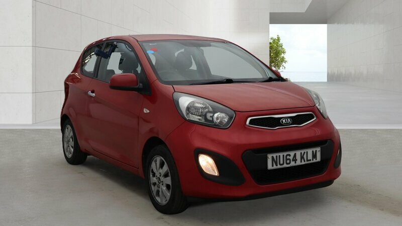 Kia Picanto 1.0-Picanto-vr7-3dr NU64KLM Red #4