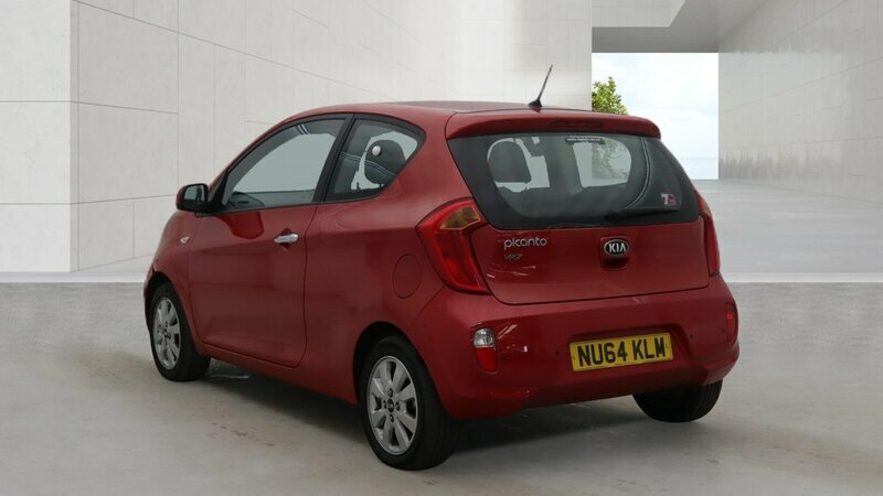 Kia Picanto 1.0-Picanto-vr7-3dr NU64KLM Red #5