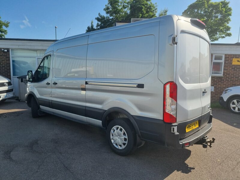 Ford Transit Custom 2.0-Transit-350-trend-ecoblue-l3-h2-lwb- YT68XBN White #2