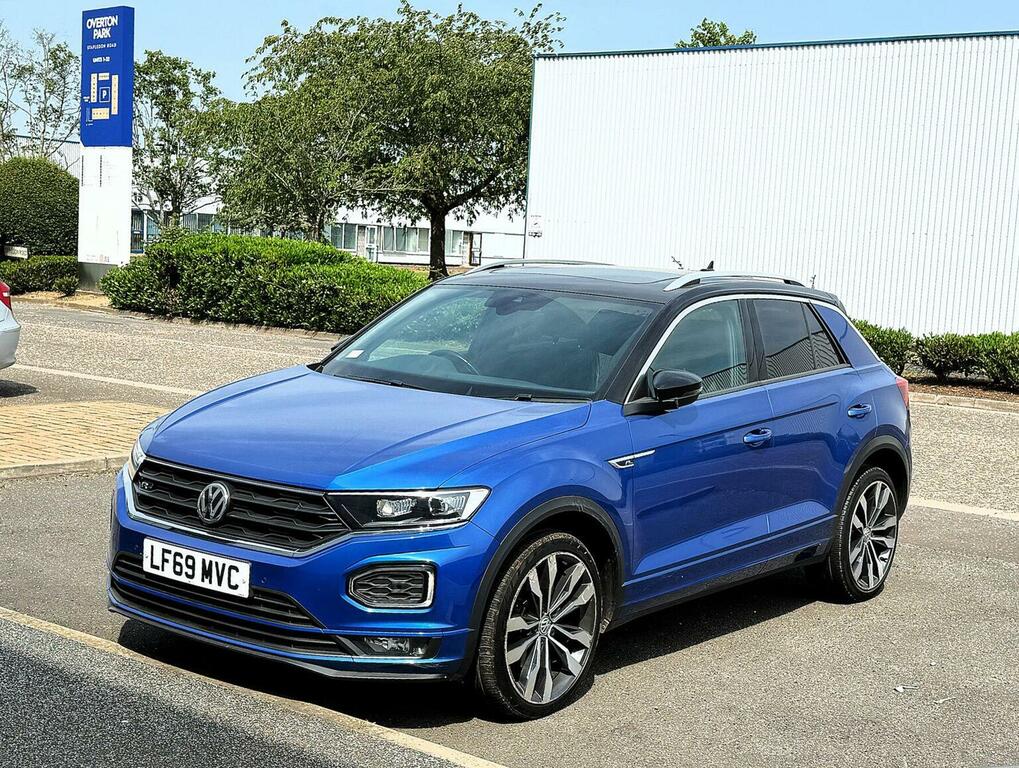 Volkswagen T-Roc Suv 1.5 Tsi Evo R-line Dsg Euro 6 Ss 2019 Blue