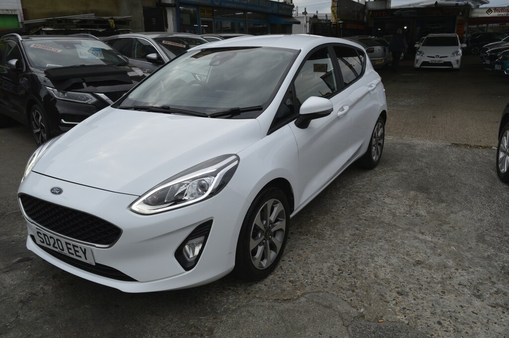 Ford Fiesta Hatchback 1.0 T Ecoboost Trend 2020 SD20EEY White #3