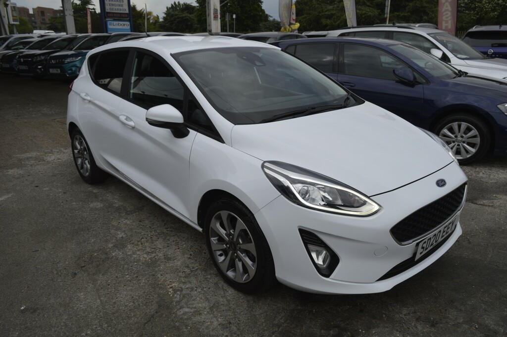 Ford Fiesta Hatchback 1.0 T Ecoboost Trend 2020 White