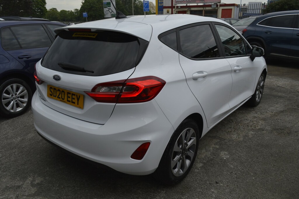 Ford Fiesta Hatchback 1.0 T Ecoboost Trend 2020 SD20EEY White #2
