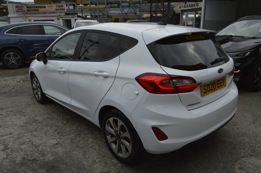 Ford Fiesta Hatchback 1.0 T Ecoboost Trend 2020 SD20EEY White #4