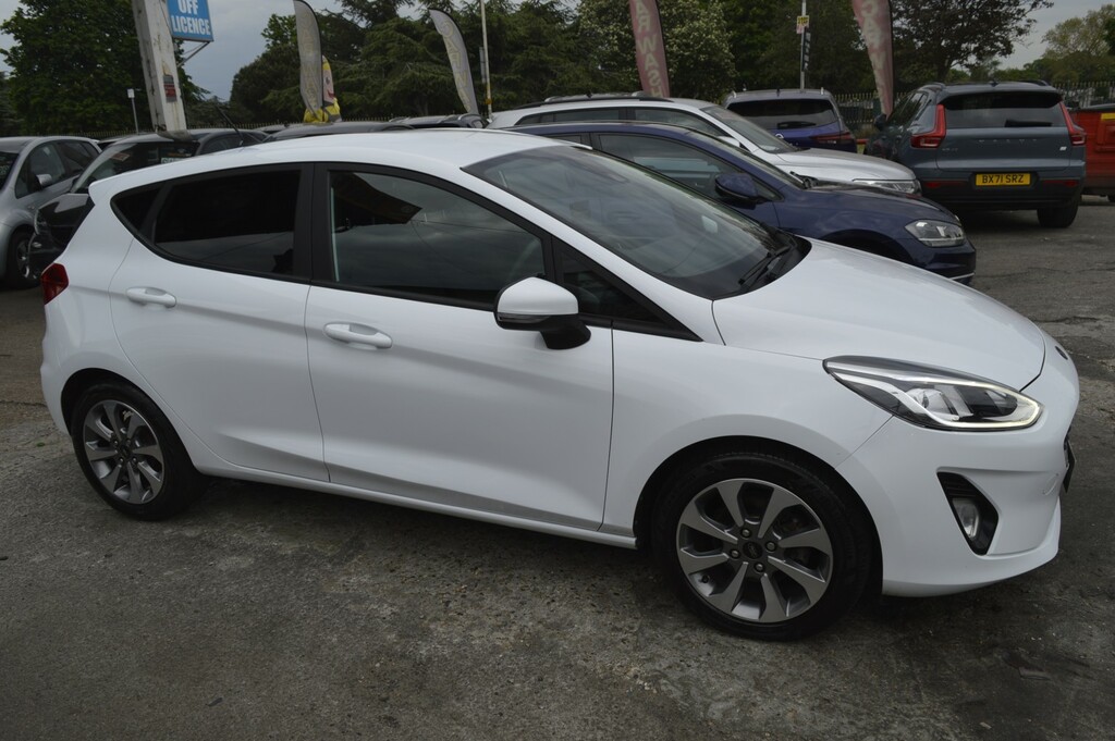 Ford Fiesta Hatchback 1.0 T Ecoboost Trend 2020 SD20EEY White #6