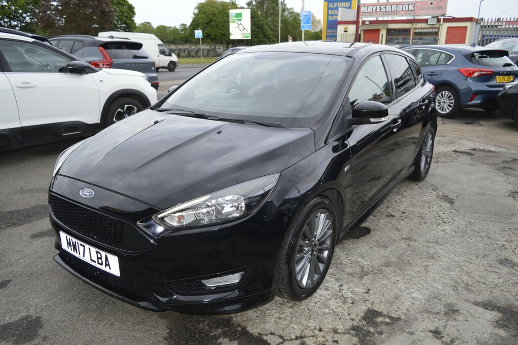Ford Focus Hatchback 1.0 T Ecoboost St-line 2017 MW17LBA Black #3