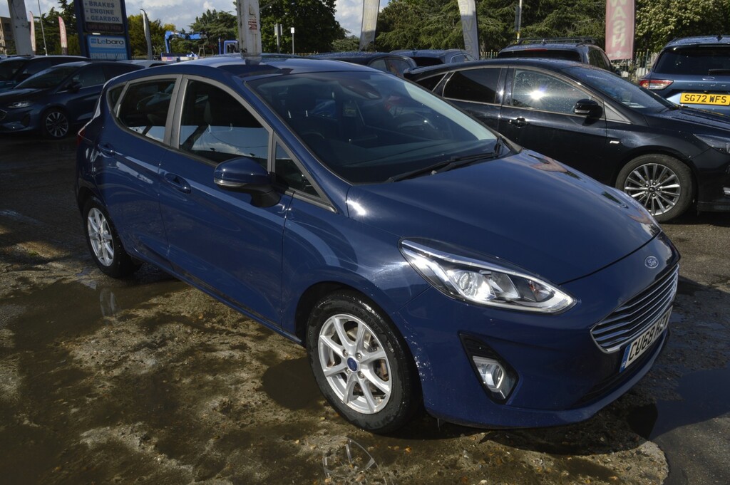 Ford Fiesta Hatchback 1.0 T Ecoboost Zetec 2019 Blue