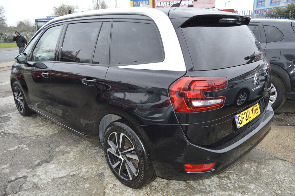 Citroen Grand C4 SpaceTourer Mpv 1.2 Puretech Sense 2022 GF22YNB Black #4