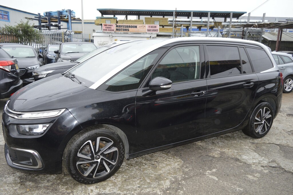 Citroen Grand C4 SpaceTourer Mpv 1.2 Puretech Sense 2022 GF22YNB Black #5