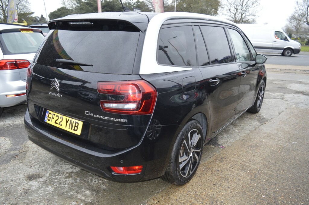 Citroen Grand C4 SpaceTourer Mpv 1.2 Puretech Sense 2022 GF22YNB Black #2
