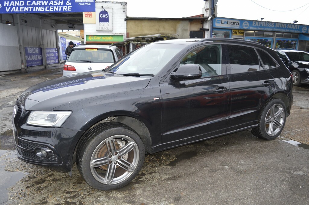 Audi Q5 Suv 2.0 Tfsi S Line Plus 2015 YR65DVG Black #5