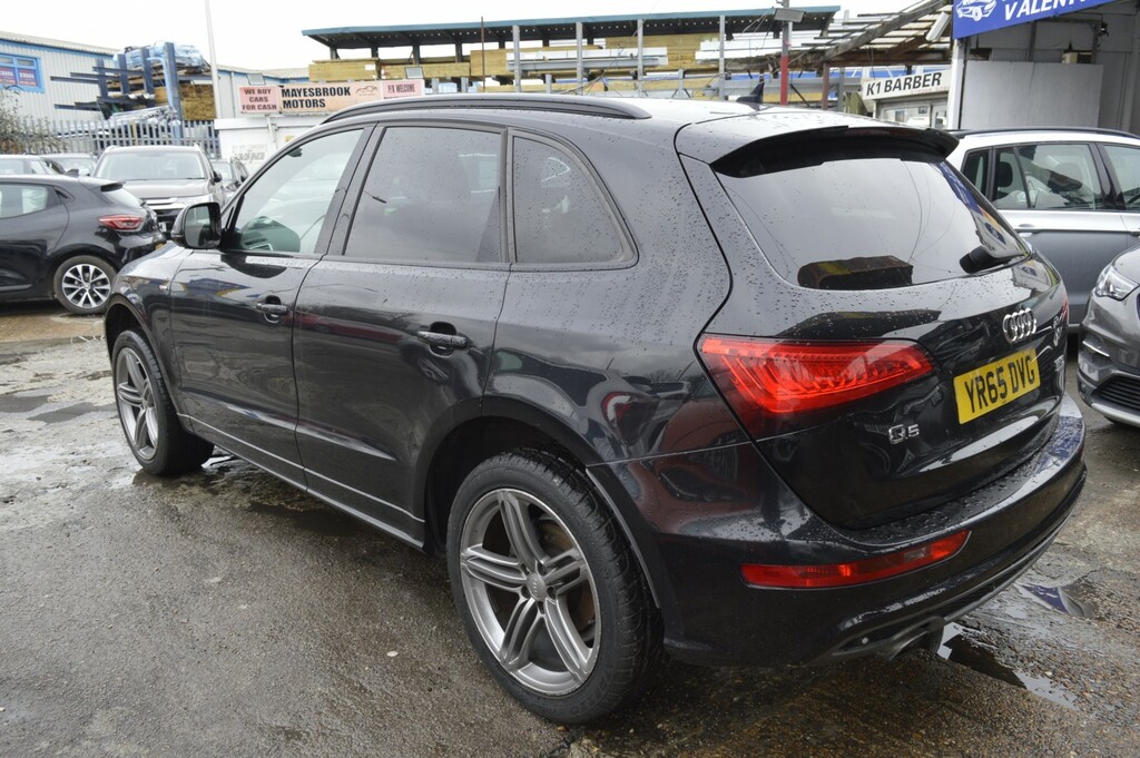 Audi Q5 Suv 2.0 Tfsi S Line Plus 2015 YR65DVG Black #4