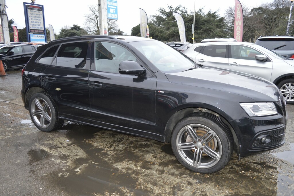 Audi Q5 Suv 2.0 Tfsi S Line Plus 2015 YR65DVG Black #6