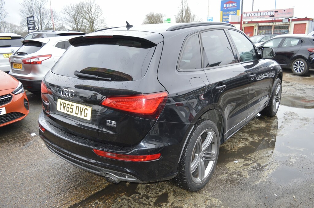 Audi Q5 Suv 2.0 Tfsi S Line Plus 2015 YR65DVG Black #2
