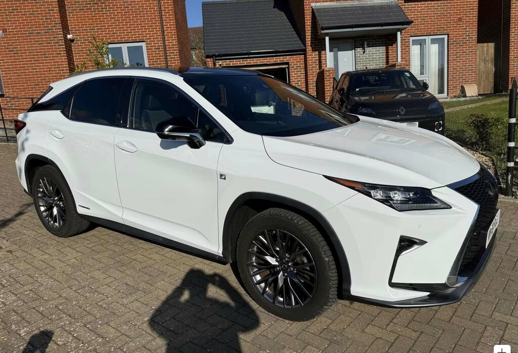 Lexus RX 450H F Sport Cvt 4Wd White