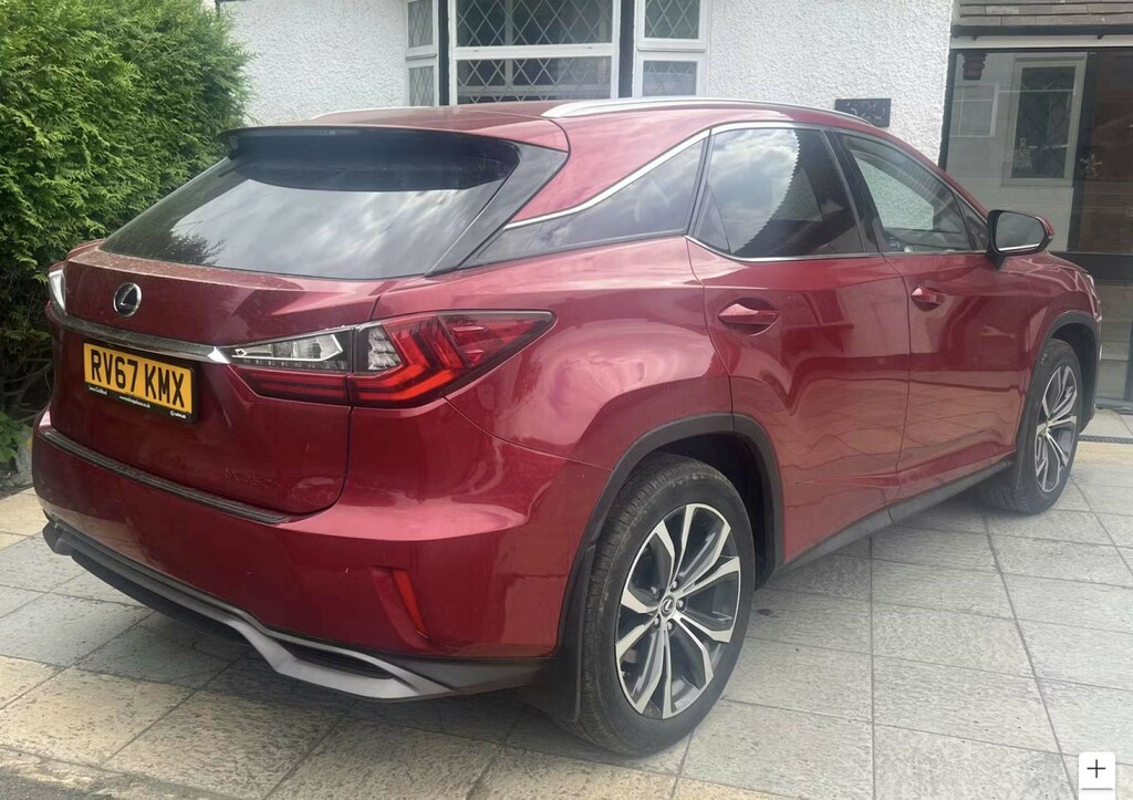 Lexus RX 450H Premier Cvt 4Wd RV67KMX Red #4