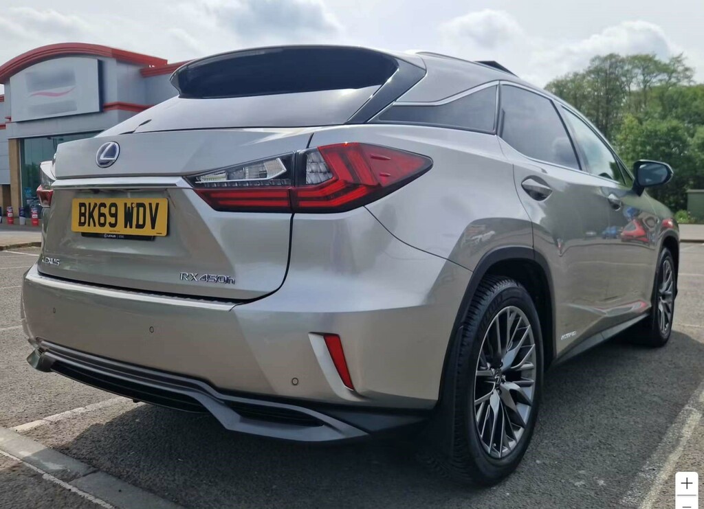 Lexus RX 450H F Sport Cvt 4Wd BK69WDV Silver #5