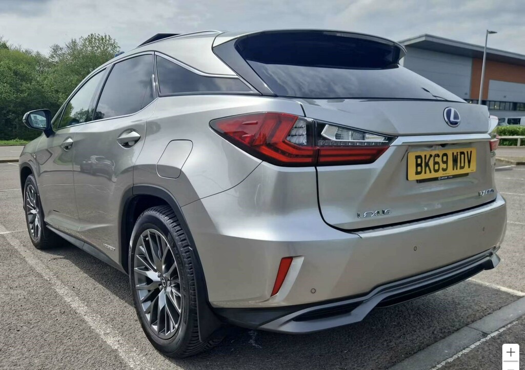 Lexus RX 450H F Sport Cvt 4Wd BK69WDV Silver #4