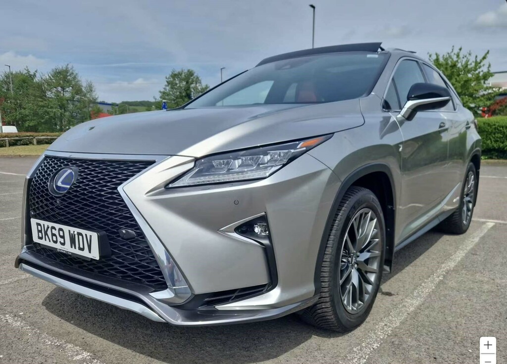 Lexus RX 450H F Sport Cvt 4Wd BK69WDV Silver #2