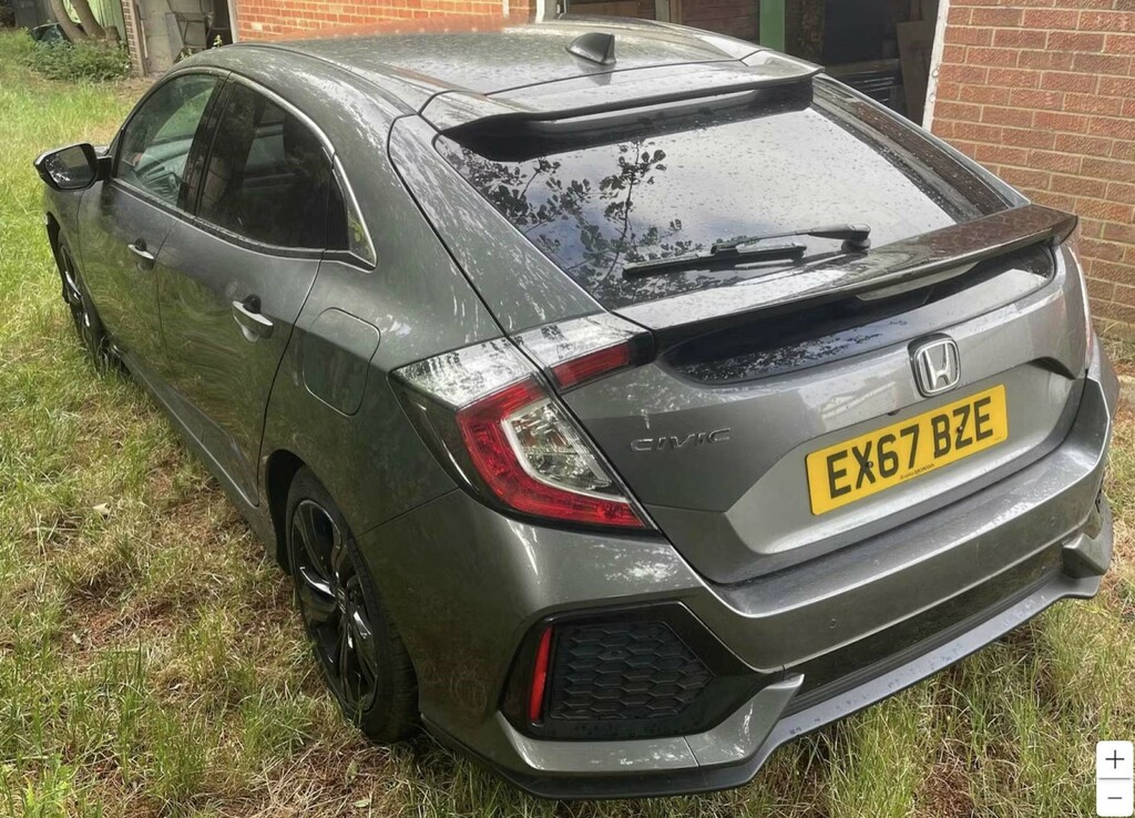 Honda Civic Sr Vtec Cvt Grey #4
