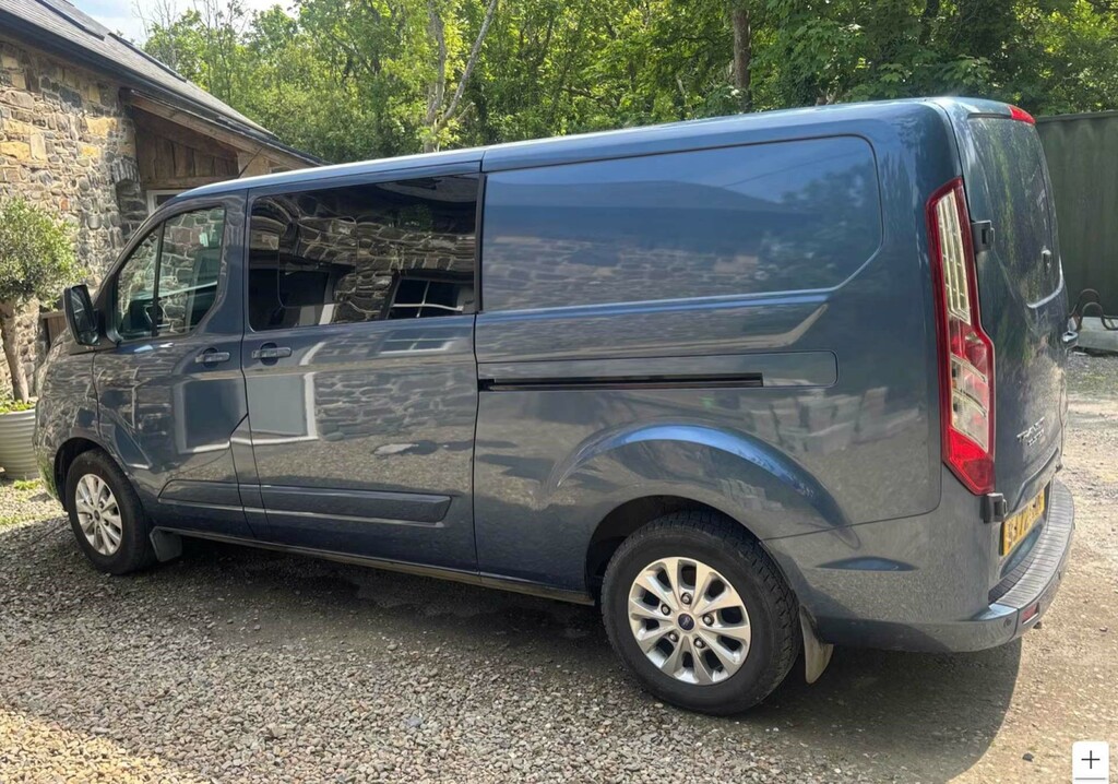 Ford Transit Custom 320 Limited Ecoblue BJ72UHK Blue #4