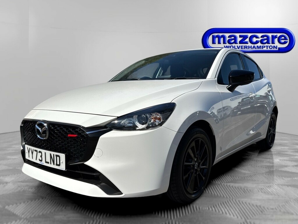 Mazda 2 Hatchback 1.5 E-skyactiv G Mhev Homura 202373 YY73LND White #3
