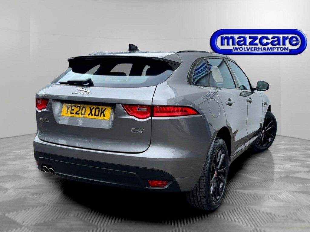 Jaguar F-Pace Suv 2.0 D180 Chequered Flag 202020 YE20XOK Grey #4