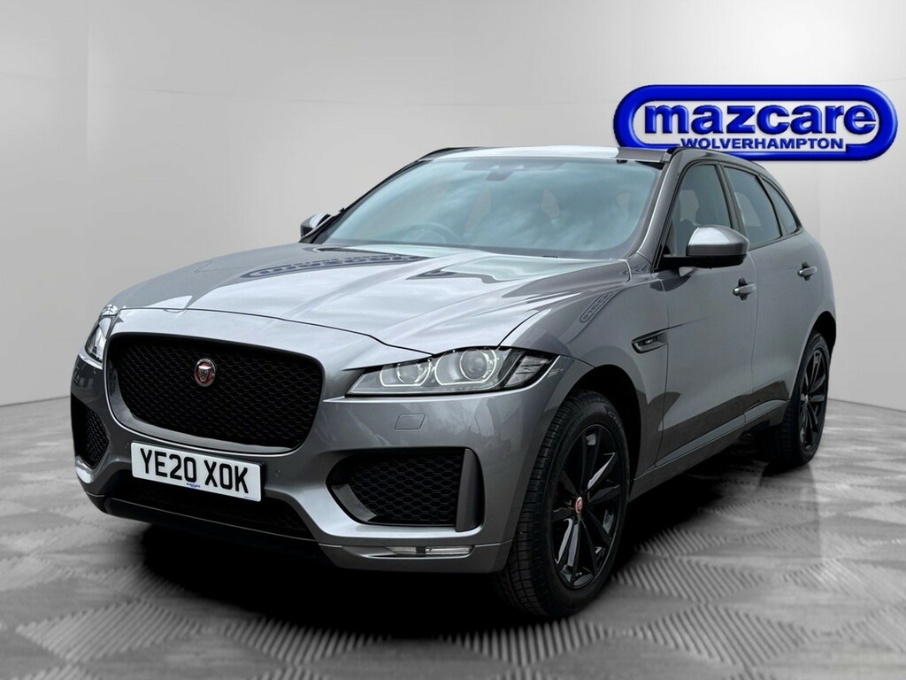 Jaguar F-Pace Suv 2.0 D180 Chequered Flag 202020 YE20XOK Grey #3