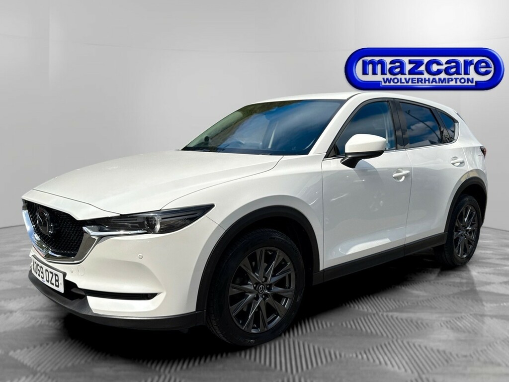 Mazda CX-5 Suv 2.2 Skyactiv-d Sport Nav Awd 2020 White #3