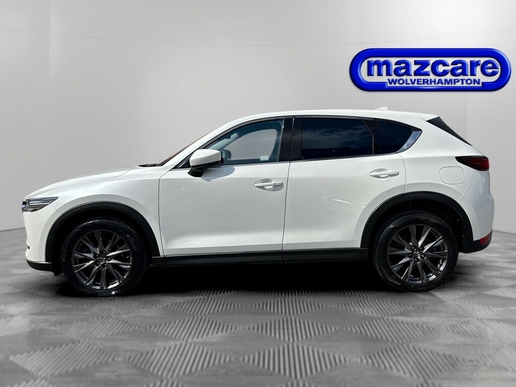 Mazda CX-5 Suv 2.2 Skyactiv-d Sport Nav Awd 2020 White #4